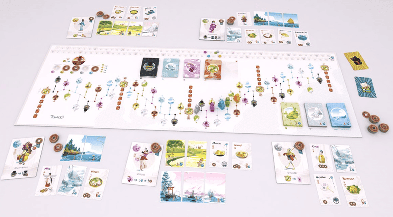 Illustration for article titled Tokaido Is A Beautiful Board Game